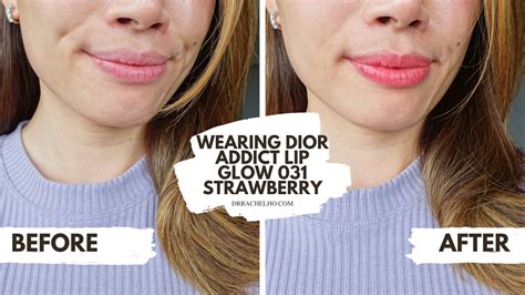 dior lip glow balm strawberry|Dior addict lip glow.